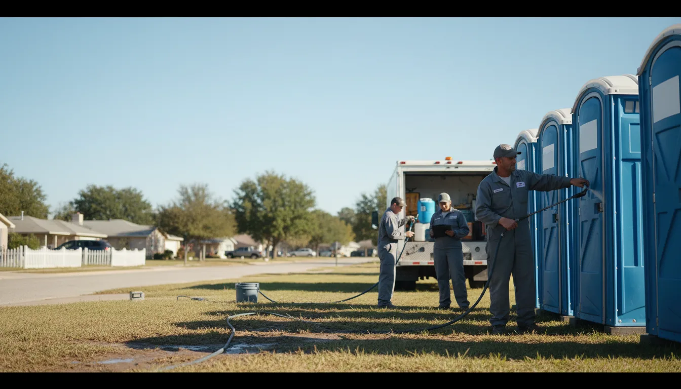 Long-Term Portable Toilet Rental in Saint Clair, MN near me